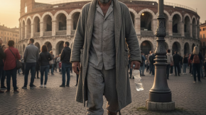 Litiga con la moglie e si fa da Bari a Verona a piedi per smaltire