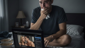 Fidanzata beccata a tradire con attore porno