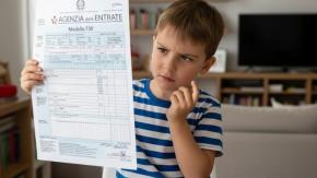 Fisco chiede Irpef arretrata a un bimbo di 7 anni