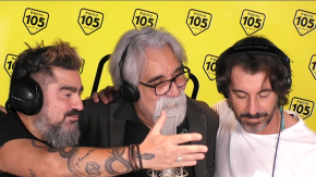 Peppe Vessicchio e il suo pizzetto in diretta con lo Zoo