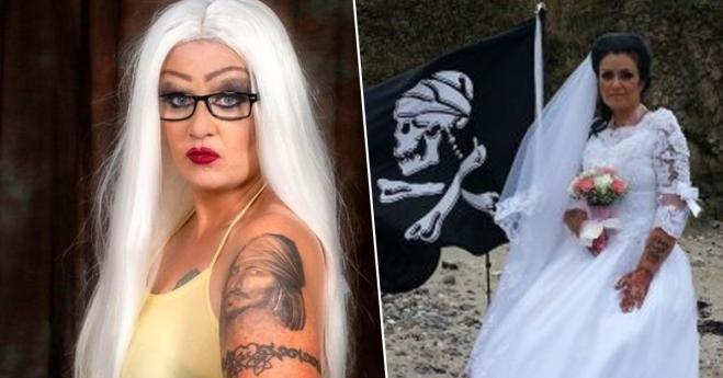 Donna sposa un pirata fantasma ma sostiene di aver tentato di ucciderla dopo averlo lasciato!