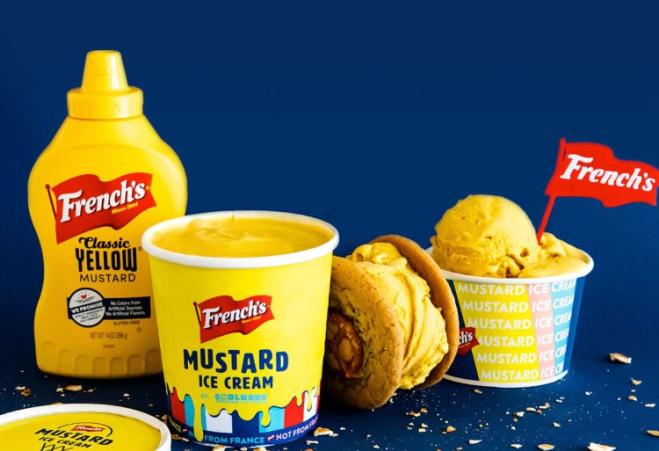 Dalla Francia arriva il gelato al gusto senape! 