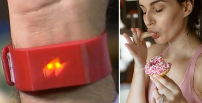 Amazon vende il bracciale che ti avvisa quando stai spendendo o mangiando troppo!