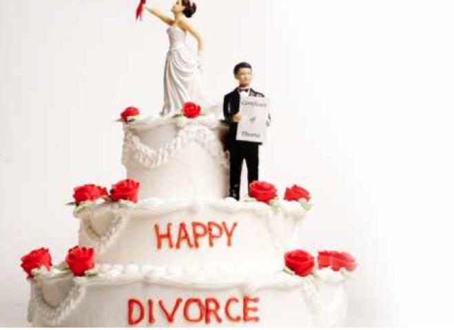Boom delle feste di divorzio