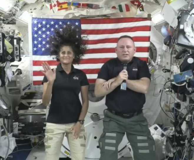 Due astronauti bloccati sulla ISS da 2 mesi