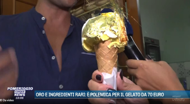 Bari, 70 euro per un cono gelato