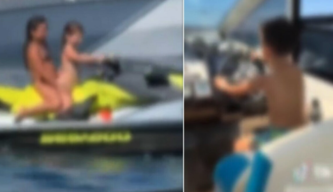 Derapate su moto d’acqua, ma sono bambini