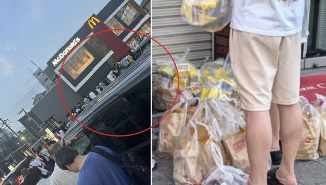 Code folli da McDonalds per le figurine in regalo