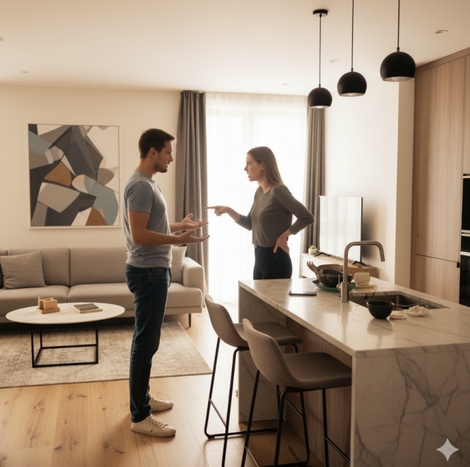 Il trucco per non litigare con il partner