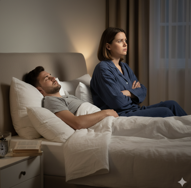 Le donne dormono peggio vicino al partner