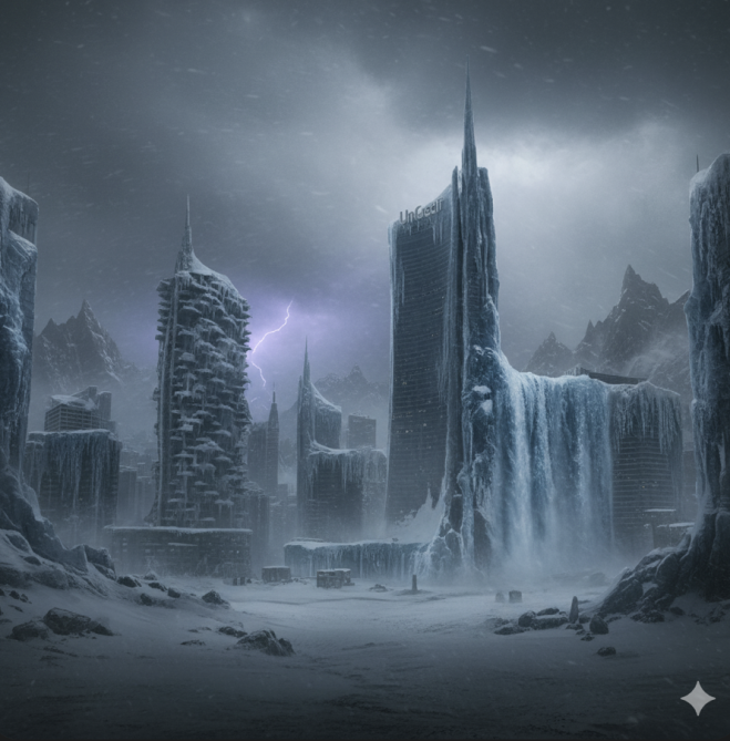 Altro che riscaldamento, è in arrivo una glaciazione!