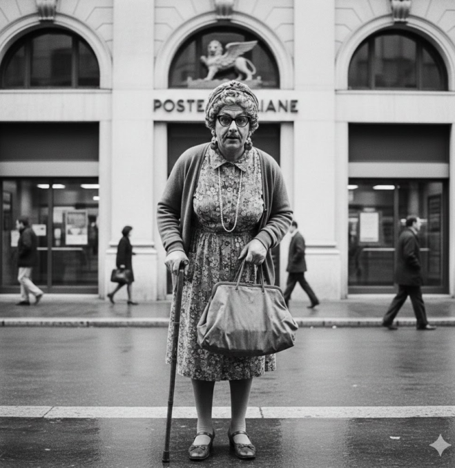 Si traveste da sua madre defunta per incassare la pensione