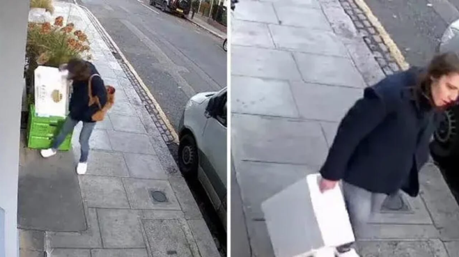 Ladra seriale di scampi, manzo e fiori