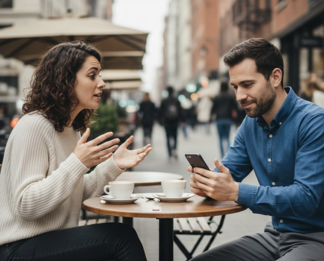 Phubbing, controllare il telefono mentre gli altri parlano