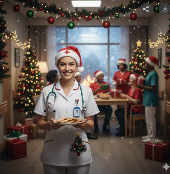 Lavora a Natale per evitare la cena con i suoceri