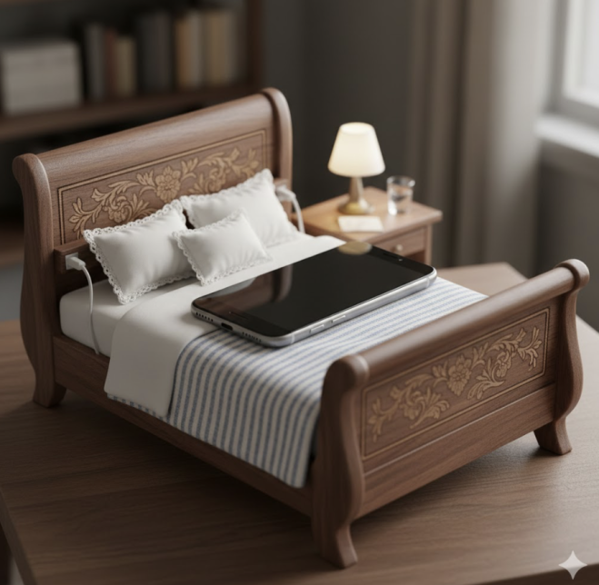 Ikea, il letto per il cellulare che ti paga se il telefono riposa