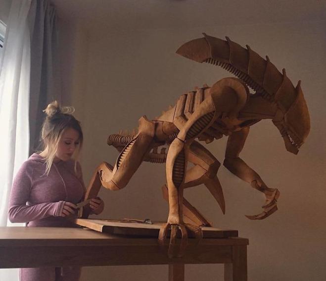 Da Alien a Dart Vader le sculture di pan di zenzero create da questa donna sono incredibili!
