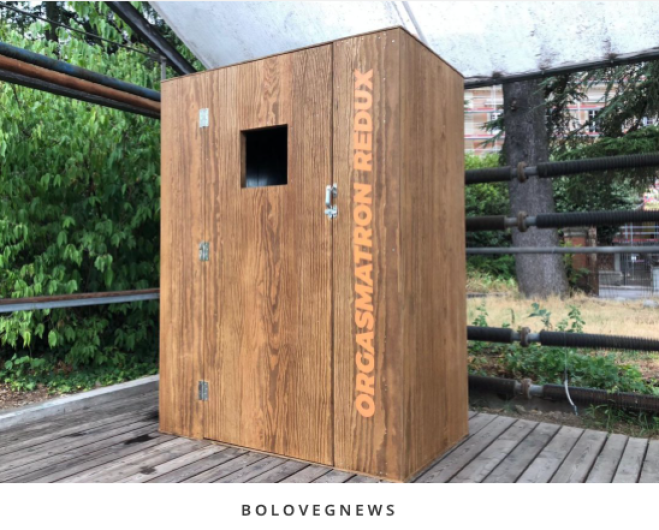 Arriva a Bologna la scatola degli orgasmi