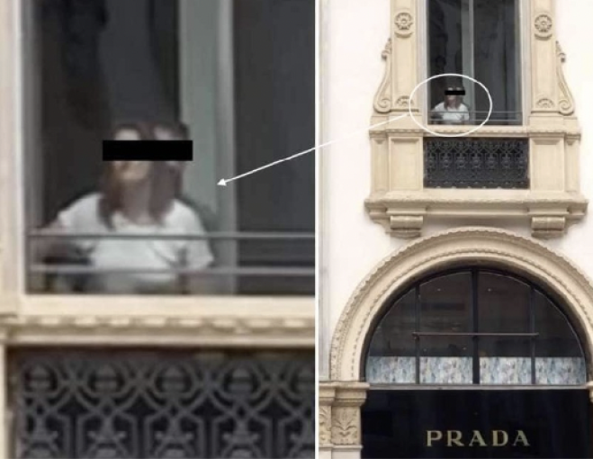 Sesso alla finestra a Milano
