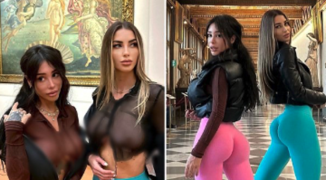Foto hot agli Uffizi