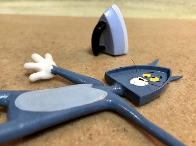 Artista giapponese trasforma in sculture i momenti più divertenti di Tom e Jerry!