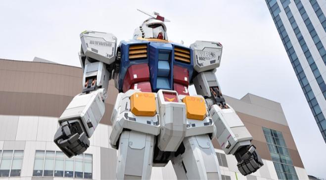 Il Giappone sta costruendo un Gundam alto 18 metri capace di camminare